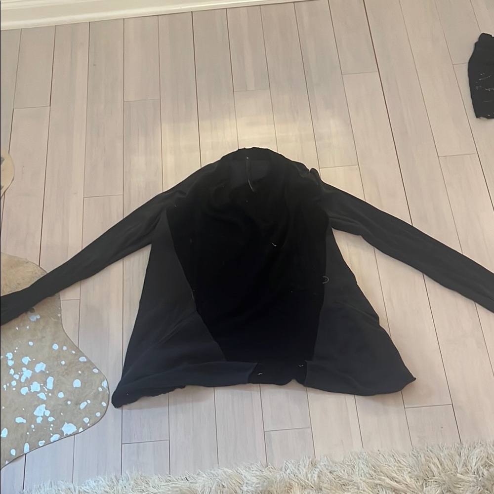 Elegant Black Long-Sleeve Top